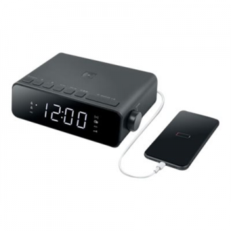 Muse Alarm function M-175 WI AUX in Alarm Clock Black Muse Alarm function M-175 WI AUX in Alarm Clock Black