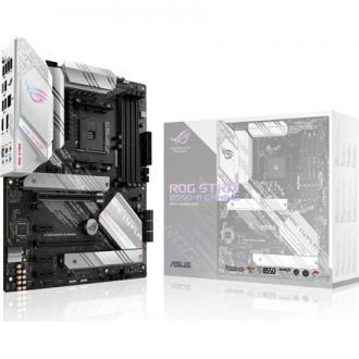 Asus ROG STRIX B550-A GAMING Processor family AMD Processor socket AM4 DDR4 DIMM Memory slots 4 Supported hard disk drive interf