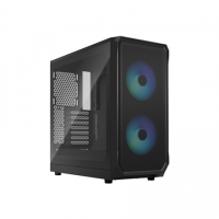 Fractal Design Focus 2 Side window RGB Black TG Clear Tint Midi Tower Power supply included No Fractal Design Focus 2 Side window RGB Black TG Clear Tint Midi Tower Power supply included No