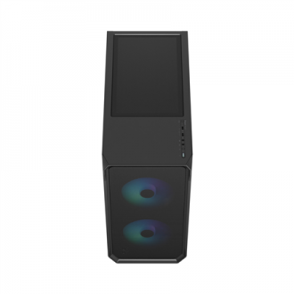 Fractal Design Focus 2 Side window RGB Black TG Clear Tint Midi Tower Power supply included No Fractal Design Focus 2 Side window RGB Black TG Clear Tint Midi Tower Power supply included No