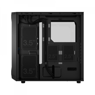 Fractal Design Focus 2 Side window RGB Black TG Clear Tint Midi Tower Power supply included No Fractal Design Focus 2 Side window RGB Black TG Clear Tint Midi Tower Power supply included No