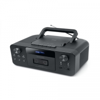 Muse Portable CD Radio Cassette Recorder With Bluetooth M-182 DB AUX in Black
