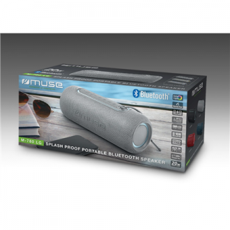 Muse M-780 LG Speaker Splash Proof Waterproof Bluetooth Wireless connection Silver Muse M-780 LG Speaker Splash Proof Waterproof Bluetooth Wireless connection Silver
