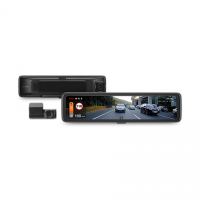 Mio MiVue R850T, Rear Camera GPS Wi-Fi Premium 2.5K HDR E-mirror DashCam with 11.88
