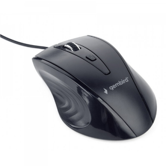 Gembird Mouse MUS-4B-02 USB Wired Standard Black Gembird Mouse MUS-4B-02 USB Wired Standard Black