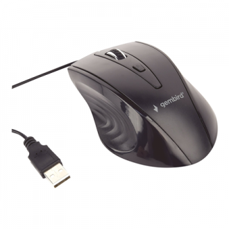 Gembird Mouse MUS-4B-02 USB Wired Standard Black