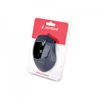 Gembird Mouse MUS-4B-02 USB Wired Standard Black Gembird Mouse MUS-4B-02 USB Wired Standard Black