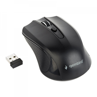 Gembird Mouse MUSW-4B-04 Standard Black Wireless Gembird Mouse MUSW-4B-04 Standard Black Wireless