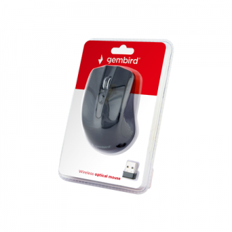 Gembird Mouse MUSW-4B-04 Standard Black Wireless