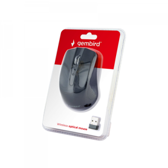 Gembird Mouse MUSW-4B-04 Standard Black Wireless Gembird Mouse MUSW-4B-04 Standard Black Wireless