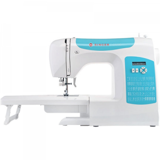 Singer Sewing Machine C5205-TQ Number of stitches 80 Number of buttonholes 1 White/Turquoise
