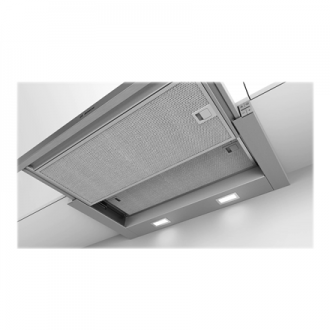 Bosch Hood Serie 4 DFL064A52 Telescopic Energy efficiency class A Width 60 cm 270 m /h Push Buttons LED Silver Bosch Hood Serie 4 DFL064A52 Telescopic Energy efficiency class A Width 60 cm 270 m /h Push Buttons LED Silver