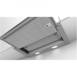 Bosch Hood Serie 4 DFL064A52 Telescopic Energy efficiency class A Width 60 cm 270 m /h Push Buttons LED Silver Bosch Hood Serie 4 DFL064A52 Telescopic Energy efficiency class A Width 60 cm 270 m /h Push Buttons LED Silver