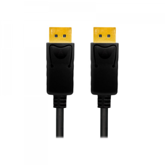 Logilink DisplayPort Cable Black DP to DP 1 m