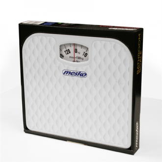 Mesko Scale MS 8160 Mechanical Maximum weight (capacity) 130 kg Accuracy 1000 g White