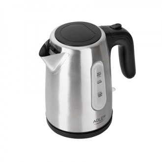 Adler Kettle AD 1273 Standard 1200 W 1 L Stainless steel 360 rotational base Stainless steel Adler Kettle AD 1273 Standard 1200 W 1 L Stainless steel 360 rotational base Stainless steel