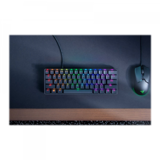 Razer Huntsman Mini 60% Gaming keyboard Opto-Mechanical Purple Switch RGB LED light NORD Wired