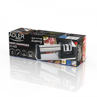 Adler Knife sharpener AD 4489 Manual Black/Stainless steel 2 Adler Knife sharpener AD 4489 Manual Black/Stainless steel 2