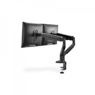 DIGITUS Universal Dual Monitor Mount with Gas Spring and Clamp Mount Digitus