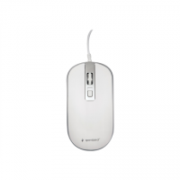 Gembird Optical USB mouse MUS-4B-06-WS Optical mouse White/Silver