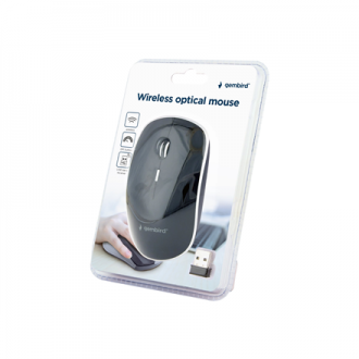 Gembird Optical USB LED Mouse MUS-6B-02 Optical mouse Black Gembird Optical USB LED Mouse MUS-6B-02 Optical mouse Black