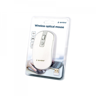 Gembird Wireless Optical mouse MUSW-4B-05 USB Optical mouse White Gembird Wireless Optical mouse MUSW-4B-05 USB Optical mouse White