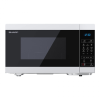 Sharp Microwave Oven with Grill YC-MG81E-W Free standing 28 L 900 W Grill White