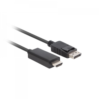 Lanberg DisplayPort to HDMI Cable DP to HDMI 1.8 m