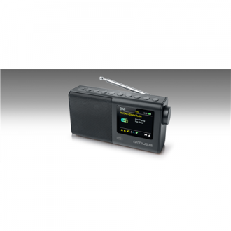 Muse Portable Radio M-117 DB FM, DAB/DAB+ Portable Black AUX in Muse Portable Radio M-117 DB FM, DAB/DAB+ Portable Black AUX in