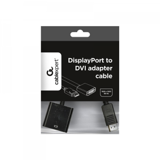 Gembird Adapter Cable DP to DVI-D 0.1 m 0.1 m Gembird Adapter Cable DP to DVI-D 0.1 m 0.1 m