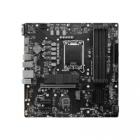 MSI PRO B760M-P DDR4 Processor family Intel Processor socket LGA1700 DDR4 DIMM Memory slots 4 Supported hard disk drive interfac MSI PRO B760M-P DDR4 Processor family Intel Processor socket LGA1700 DDR4 DIMM Memory slots 4 Supported hard disk drive interfac