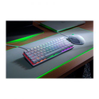 Razer Huntsman Mini 60% Gaming keyboard Opto-Mechanical Purple Switch RGB LED light NORD Wired
