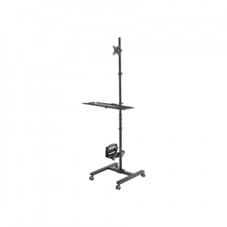 Digitus Mobile workstation with individual height adjustment DA-90374 17-32 Digitus Mobile workstation with individual height adjustment DA-90374 17-32