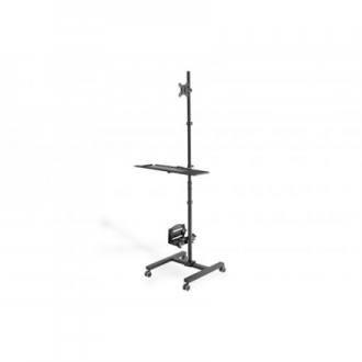 Digitus Mobile workstation with individual height adjustment DA-90374 17-32 Digitus Mobile workstation with individual height adjustment DA-90374 17-32