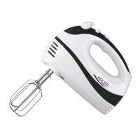 Adler Mixer AD 4205 b Hand Mixer 300 W Number of speeds 5 Turbo mode White/Black Adler Mixer AD 4205 b Hand Mixer 300 W Number of speeds 5 Turbo mode White/Black
