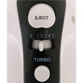 Adler Mixer AD 4205 b Hand Mixer 300 W Number of speeds 5 Turbo mode White/Black Adler Mixer AD 4205 b Hand Mixer 300 W Number of speeds 5 Turbo mode White/Black