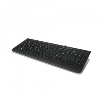 Lenovo USB Keyboard 300 Standard Wired Complete ergonomic design. Spill resistant keys with board drain. Concaved key caps fitte Lenovo USB Keyboard 300 Standard Wired Complete ergonomic design. Spill resistant keys with board drain. Concaved key caps fitte