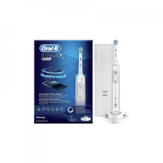 Oral-B Electric Toothbrush Genius X 20100S Rechargeable For adults Number of brush heads included 1 Number of teeth brushing mod