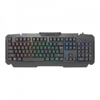 Logilink Gaming-Set, keyboard, mouse and mouspad ID0185 Keyboard, Mouse and Pad Set Wired Mouse included DE Numeric keypad