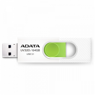 ADATA UV320 64 GB USB 3.1 White/Green ADATA UV320 64 GB USB 3.1 White/Green