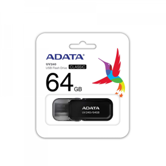 ADATA DashDrive UV240 64 GB USB 2.0 Black ADATA DashDrive UV240 64 GB USB 2.0 Black