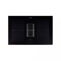 CATA Induction hob with built-in hood Number of burners/cooking zones 4 Touch Timer Black