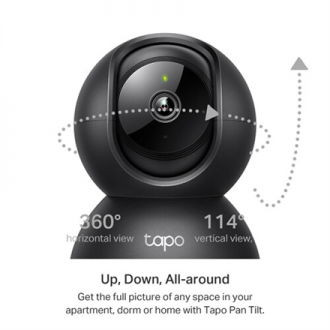 TP-LINK | Pan/Tilt Home Security Wi-Fi Camera | Tapo C211 | PTZ | 3 MP | 3.83mm | H.264 | Micro SD, Max. 512GB TP-LINK | Pan/Tilt Home Security Wi-Fi Camera | Tapo C211 | PTZ | 3 MP | 3.83mm | H.264 | Micro SD, Max. 512GB