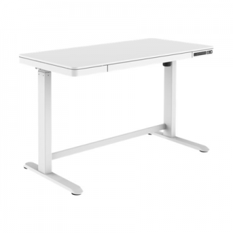 Digitus | Electric Height Adjustable Desk | 72 - 121 cm | Maximum load weight 50 kg | Metal | White