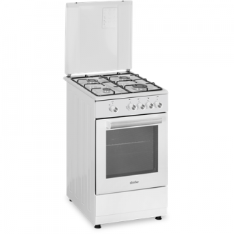 Simfer 4401SGRBB Cooker, Gas hob, Gas oven, Width 50 cm, Mechanical control Simfer | Cooker | 4401SGRBB.1 | Hob type Gas | Oven Simfer 4401SGRBB Cooker, Gas hob, Gas oven, Width 50 cm, Mechanical control Simfer | Cooker | 4401SGRBB.1 | Hob type Gas | Oven