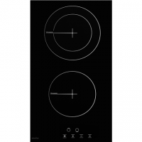 Simfer | H3.020.DEBSP | Hob | Vitroceramic | Number of burners/cooking zones 2 | Touch | Black