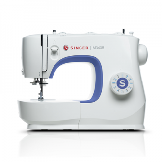 Singer | M3405 | Sewing Machine | Number of stitches 23 | Number of buttonholes 1 | White