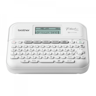 PT-D410 | Mono | Thermal | Label Printer | White PT-D410 | Mono | Thermal | Label Printer | White