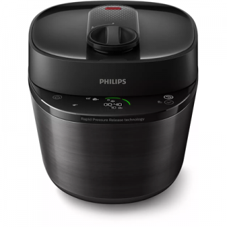 Philips All-in-one Pressure Cooker HD2151/40 1000 W 5 L Number of programs 12 Black