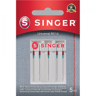 Singer | Universal Needle for Woven Fabrics 90/14 5PK Singer | Universal Needle for Woven Fabrics 90/14 5PK